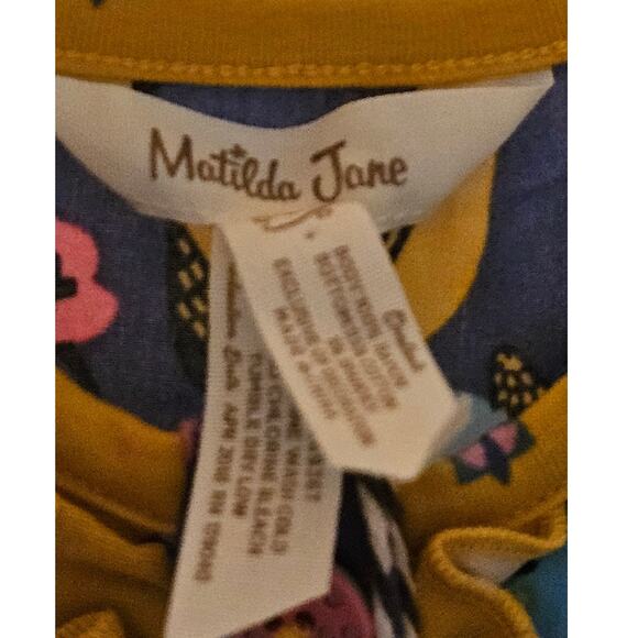 Matilda Jane Tunic/Dress – Size 0–3 Months – Multicolored Floral Pencil Ruffles - Picture 4 of 8